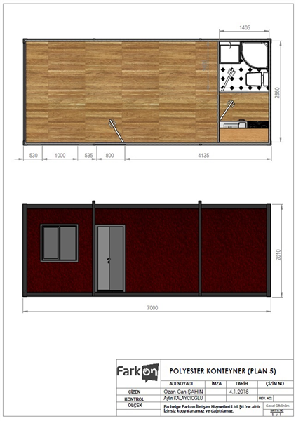 POLYESTER KONTEYNER (PLAN 5)